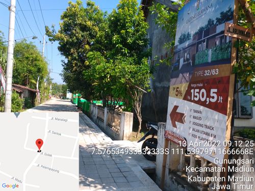 foto gerbang perumahan GADING ELAWANA