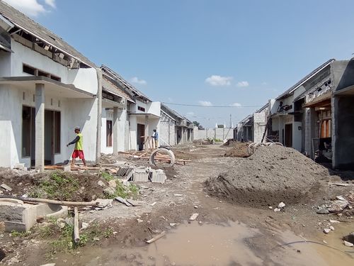 foto posisi tengah perumahan Griya Anjuk Ladang
