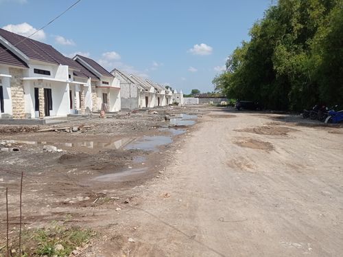 foto gerbang perumahan Griya Anjuk Ladang