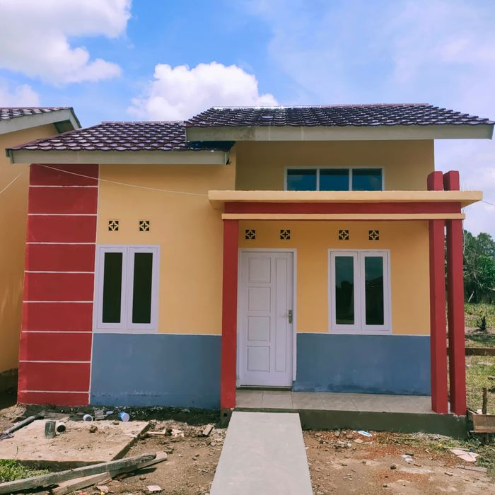 foto tampak rumah tipe 36 perumahan Griya permata sejahtera
