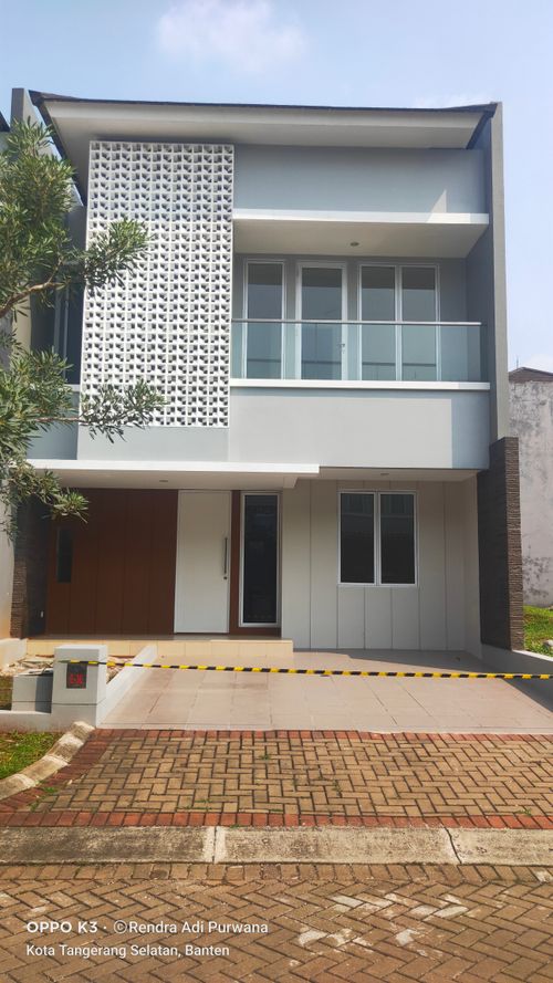 foto contoh rumah perumahan DISCOVERY LUMINA BINTARO JAYA