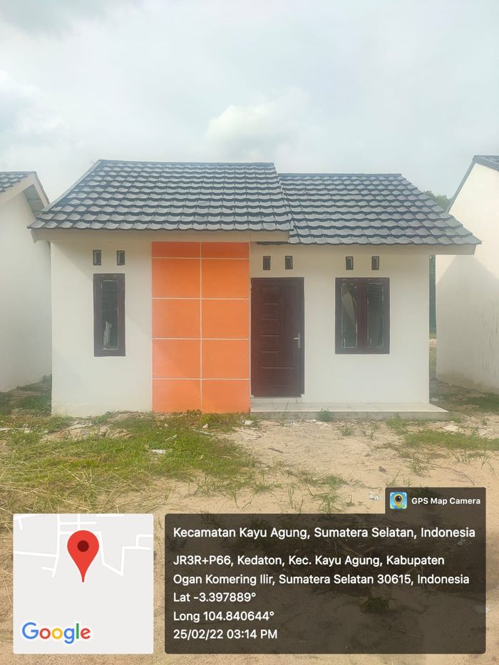 foto tampak rumah tipe 36 perumahan Surya Glora 2