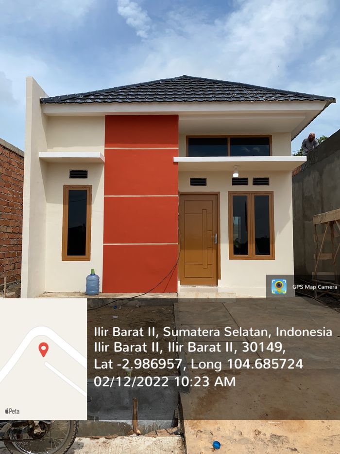 foto tampak rumah tipe Clara Residence 2 perumahan PERUMAHAN CLARA RESIDENCE