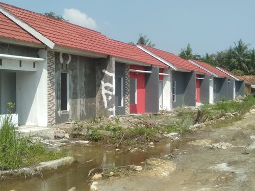 foto posisi tengah perumahan pondok pesona regency 3