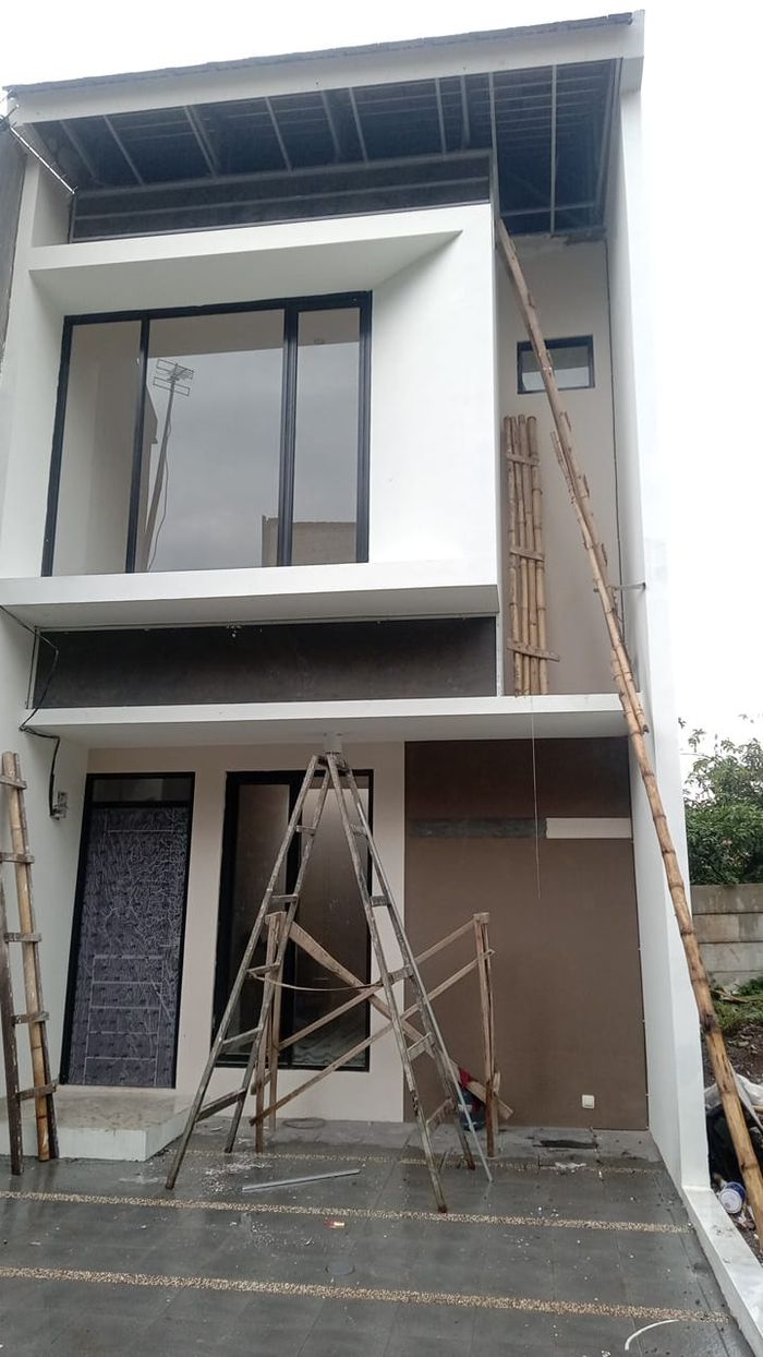 foto tampak rumah tipe 57 Compact (392) perumahan Bukit Sukanagara Resort