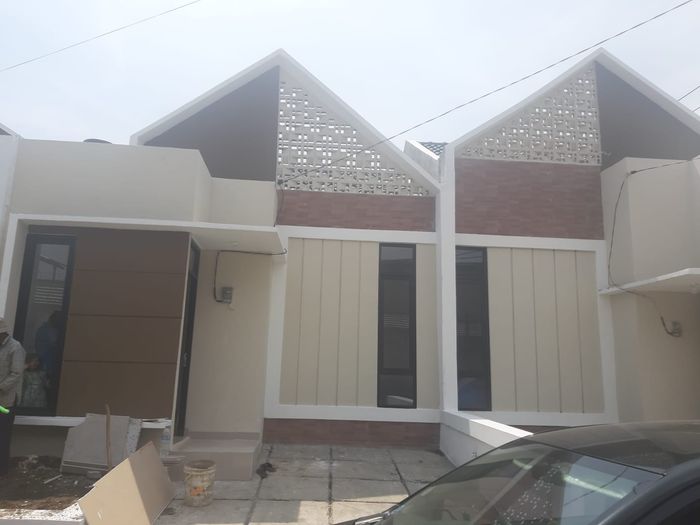 foto tampak rumah tipe 35 Landed (346) perumahan Griya Pataruman Asri 1
