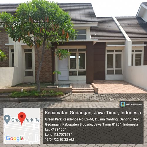 foto contoh rumah perumahan Green Park Residence