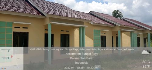 foto posisi tengah perumahan Gracia Residence