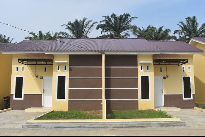 foto tampak rumah tipe 36 m2 perumahan GRIYA AIRA PERMAI TAHAP 2