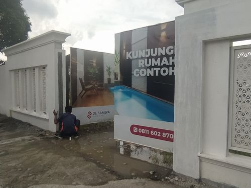 foto gerbang perumahan DE SAMERA
