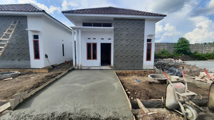foto tampak rumah tipe RS 36/102 perumahan FAJAR RESIDENCE 1