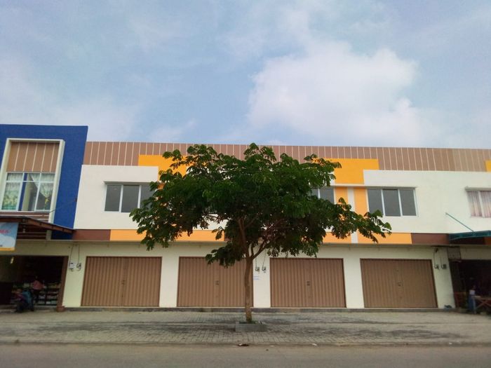 foto tampak rumah tipe RUKO LB 88 perumahan Mutiara Puri Harmoni