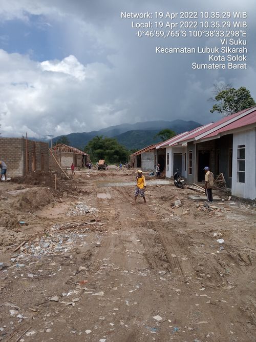 foto posisi tengah perumahan PARAK ALAH RESIDENCE
