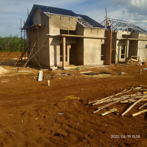 foto contoh rumah perumahan SENTOSA RESIDENCE