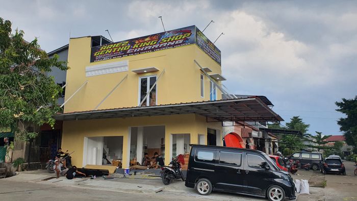 foto tampak rumah tipe Roxy 1.100 perumahan Villa Mutiara Cikarang (ISPI)