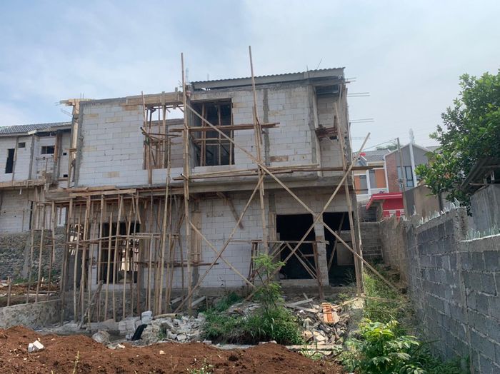 foto tampak rumah tipe 54 Compact (378) perumahan G-Land Padalarang Residence 3