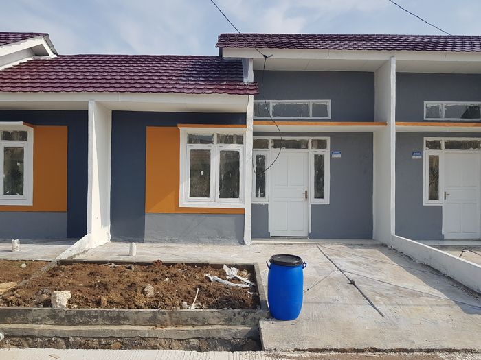 foto tampak rumah tipe 27/60 perumahan GRAHA ASRI RESIDENCE 1