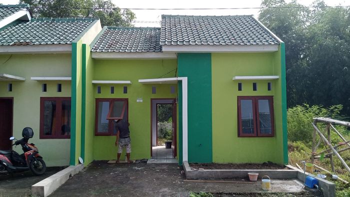 foto tampak rumah tipe 27/66 perumahan Graha Sejahtera Gentan
