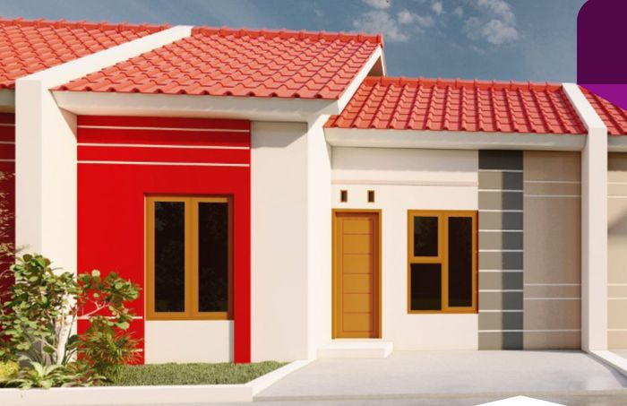 foto tampak rumah tipe 32/60 perumahan GRIYA BHINA KARYA KENEP