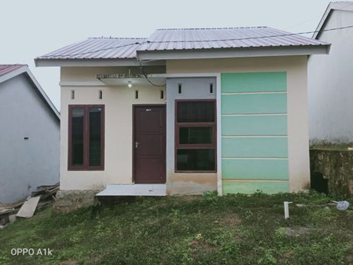 foto tampak rumah tipe 36 perumahan CITRA ASRI WAWOMBALATA II