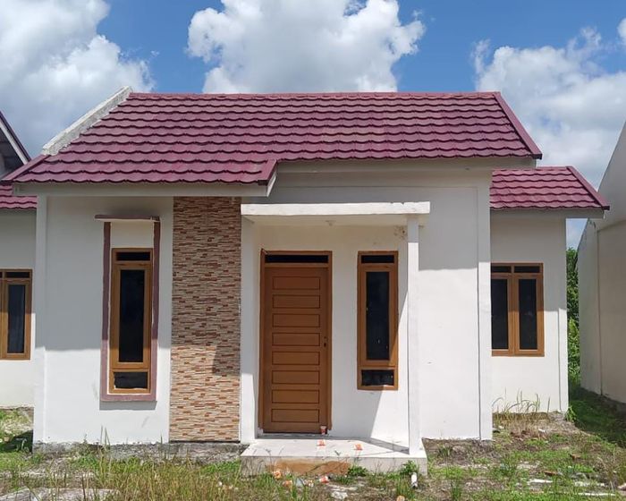 foto tampak rumah tipe 36/110 perumahan PERUMAHAN ZAIRA PERMAI 3