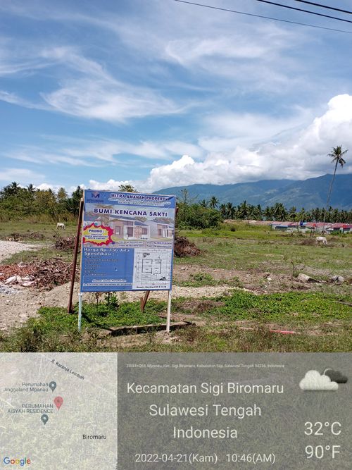 foto gerbang perumahan Bumi Kencana Sakti