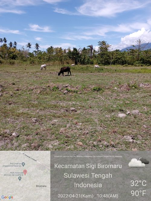 foto posisi tengah perumahan Bumi Kencana Sakti