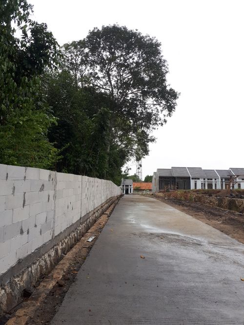 foto posisi tengah perumahan Cluster Seminung Permai Kuranji