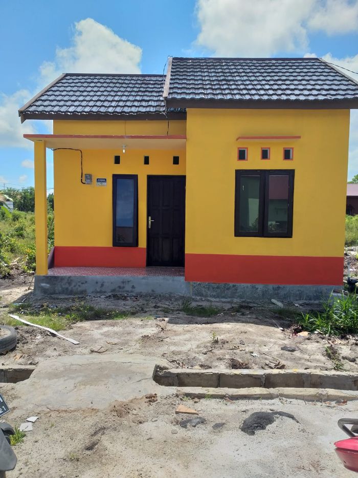 foto tampak rumah tipe 36 Subsidi perumahan NUANSA ABADI
