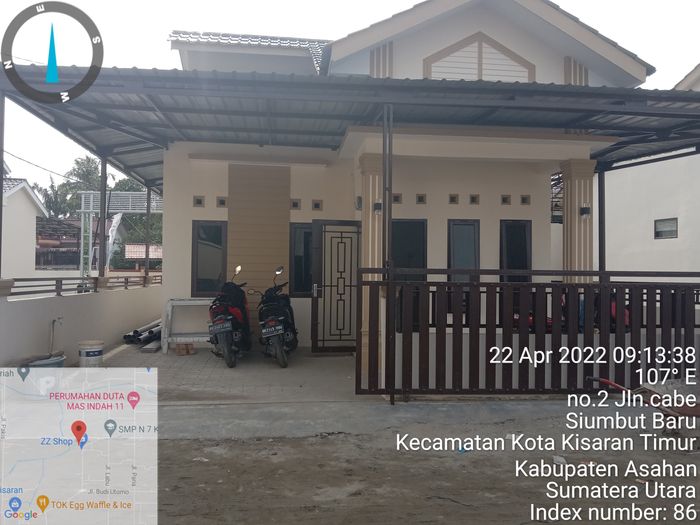 foto tampak rumah tipe 36 perumahan Puri Permata Hijau 2 Tahap 2