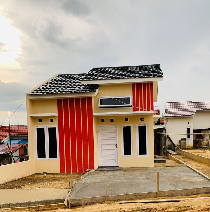 foto tampak rumah tipe 36 perumahan PERUMAHAN HAMENDA GRAND