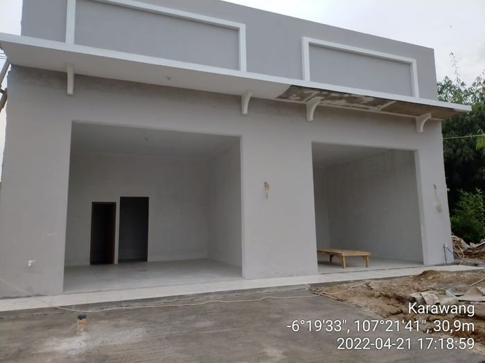 foto tampak rumah tipe 5x8 perumahan KURNIA PURI HARMONI