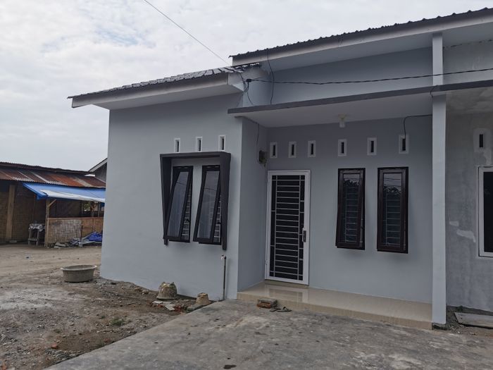 foto tampak rumah tipe 36/78 perumahan Perdana Residence 2