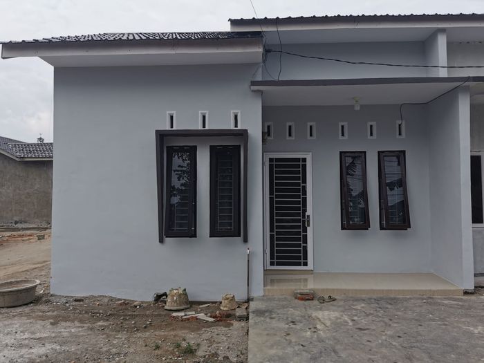 foto tampak rumah tipe 36/77 perumahan Perdana Residence 2