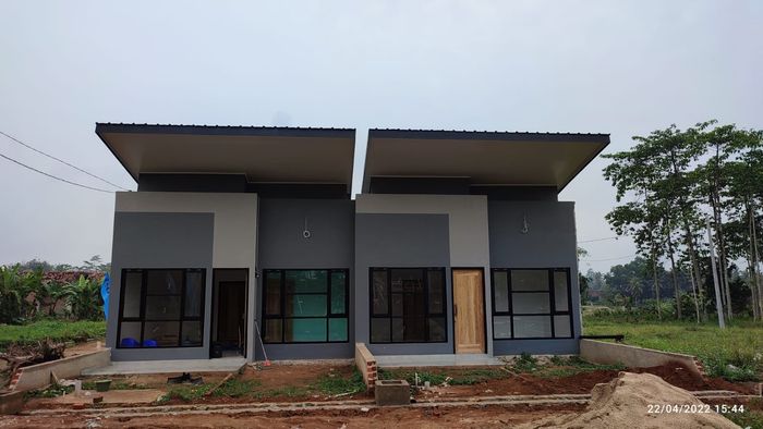 foto tampak rumah tipe 36/72 perumahan GREEN NUSANTARA RESIDANCE