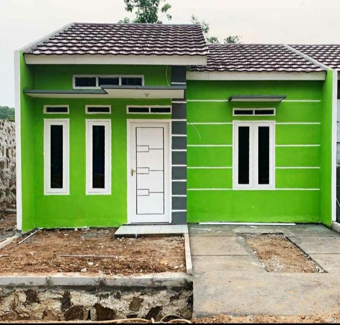 foto tampak rumah tipe 36/60 perumahan Cluster Seminung Permai Kuranji