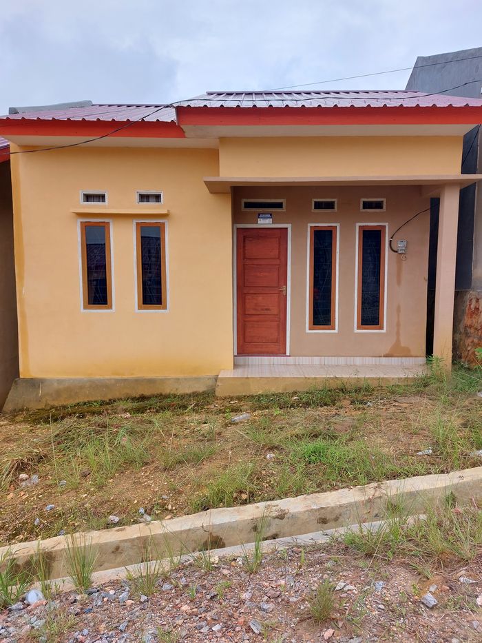 foto tampak rumah tipe 36 perumahan PERUMAHAN WONUA MORINI