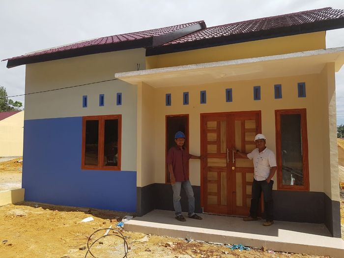 foto denah rumah tipe 36 perumahan AA RESIDENCE 3 TAHAP II