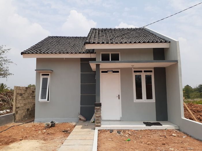 foto tampak rumah tipe 36 perumahan Griya Innovia 2