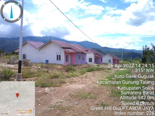foto posisi tengah perumahan GREEN HILL Dua