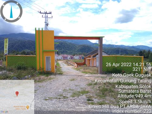 foto gerbang perumahan GREEN HILL Dua