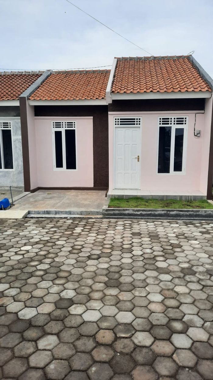 foto tampak rumah tipe 30 perumahan Perum Griya Sakinah