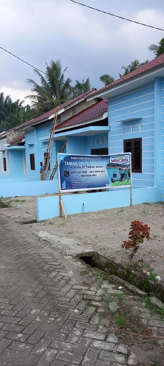 foto denah rumah tipe subsidi perumahan TAMAN GRIYA MENCIRIM