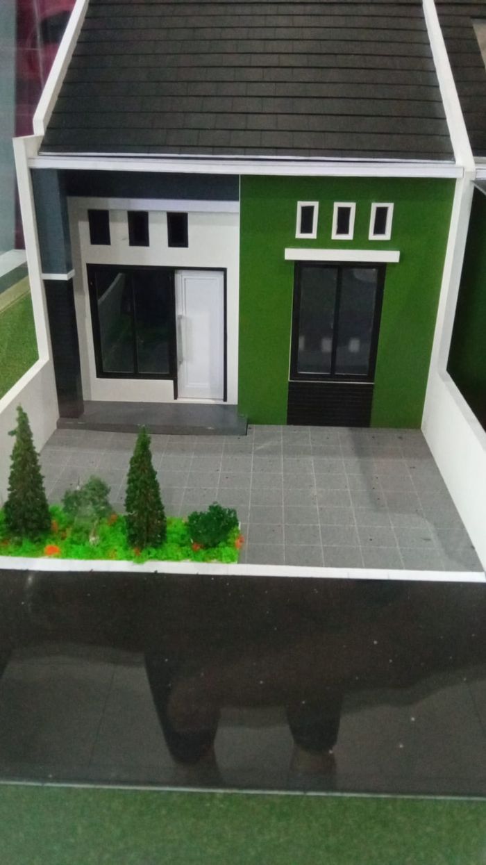 foto tampak rumah tipe 36 perumahan Duta mas indah 15 tahap 3