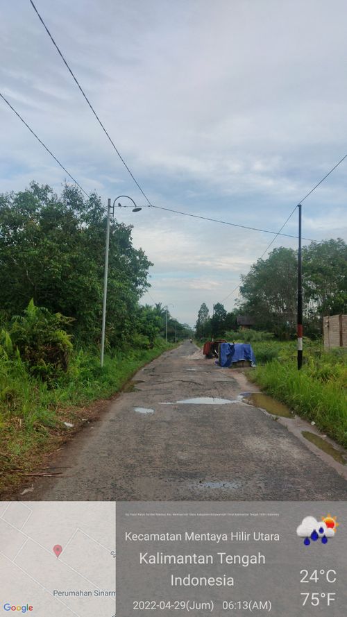 foto posisi tengah perumahan TRANS NUSA INDAH BAGENDANG
