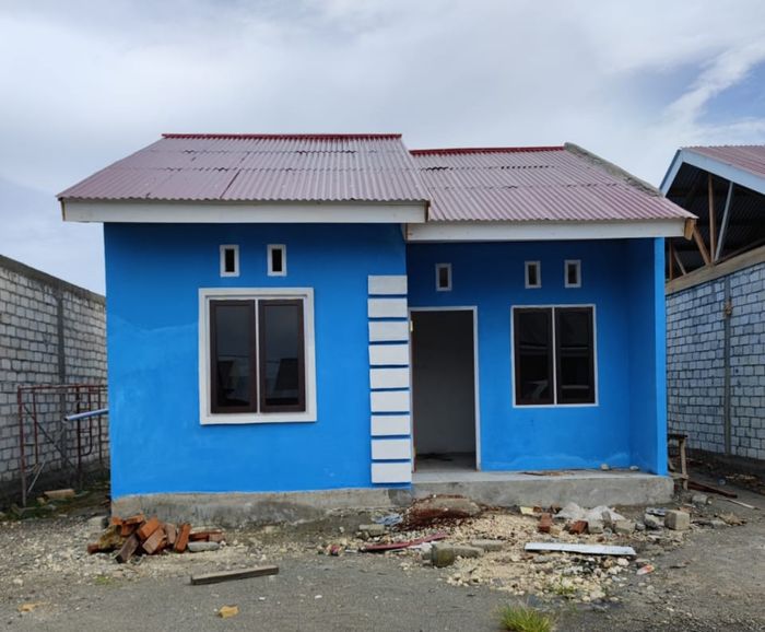 foto tampak rumah tipe 36 perumahan Griya Manggoapi 2