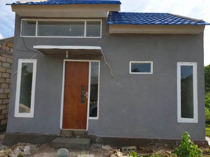 foto tampak rumah tipe 36/90 perumahan NAIMATA PERMAI