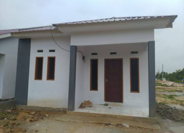 foto tampak rumah tipe SUBSIDI perumahan Agung Land 2