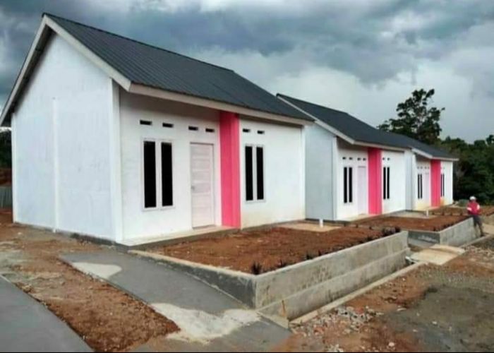 foto tampak rumah tipe 36/113 perumahan GRIYA BELALAU INDAH