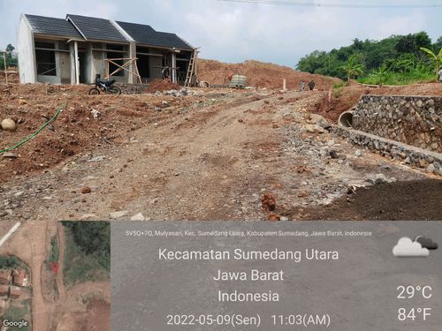 foto gerbang perumahan Mulyasari Residence